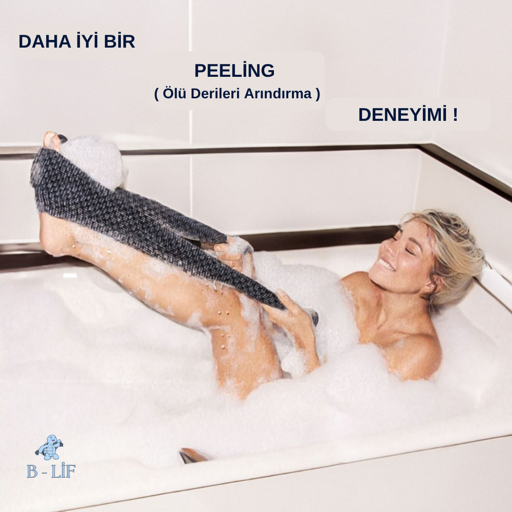 B - LİF Peeling Etkili Duş Lifi