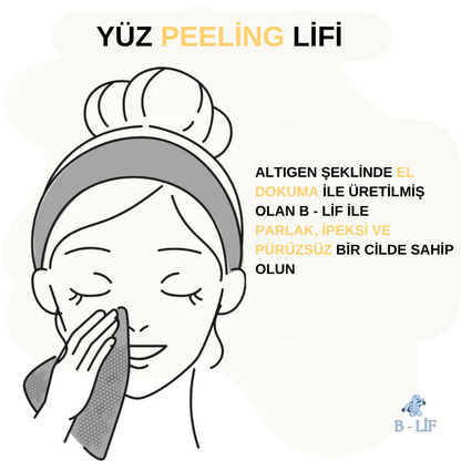 B - LİF Peeling Etkili Duş Lifi